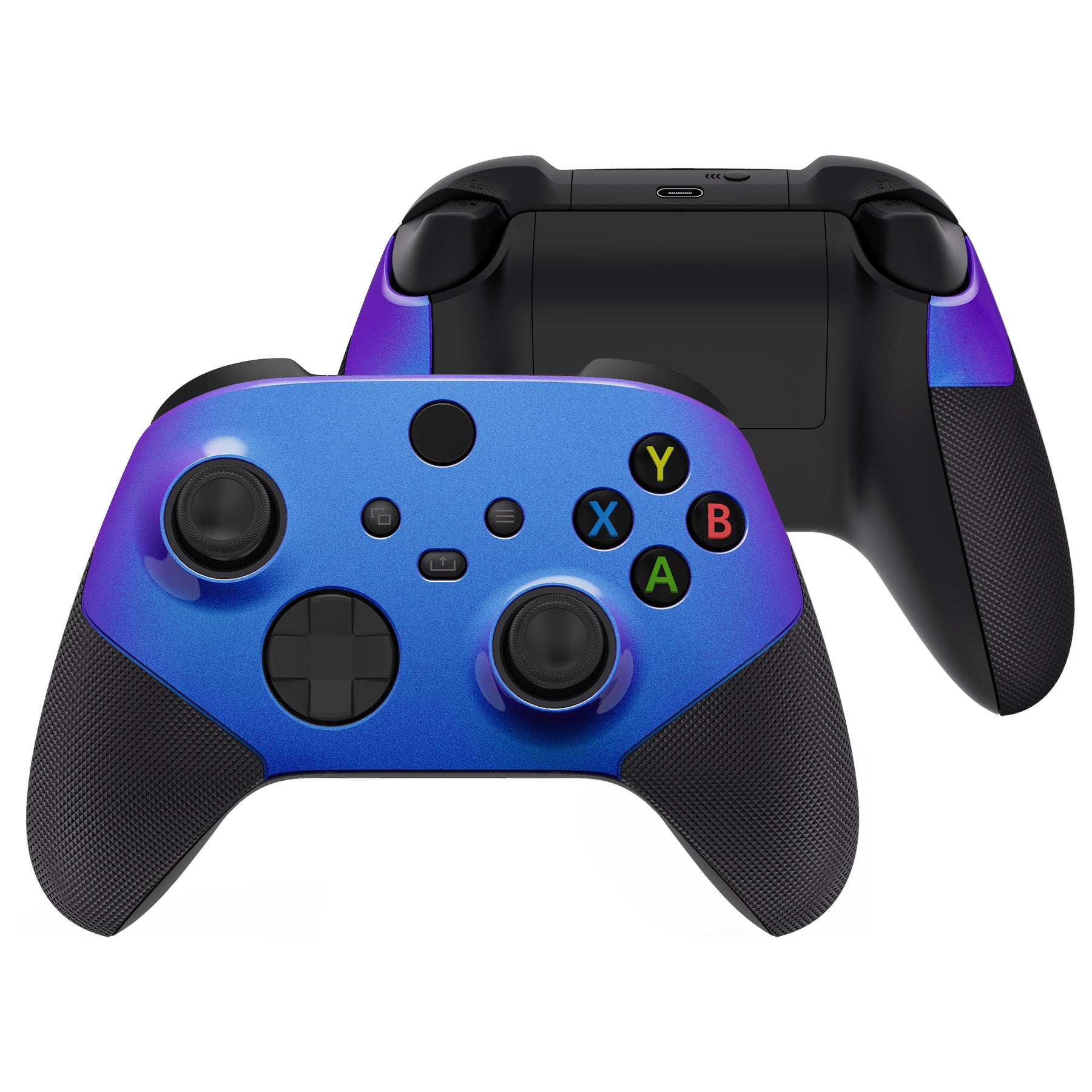 Xbox One Series XS Custom Soft Touch Controller - Soft Touch Feel, Added  Grip, Vibrant Purple Color - Compatible with Xbox One, Series X, Series S