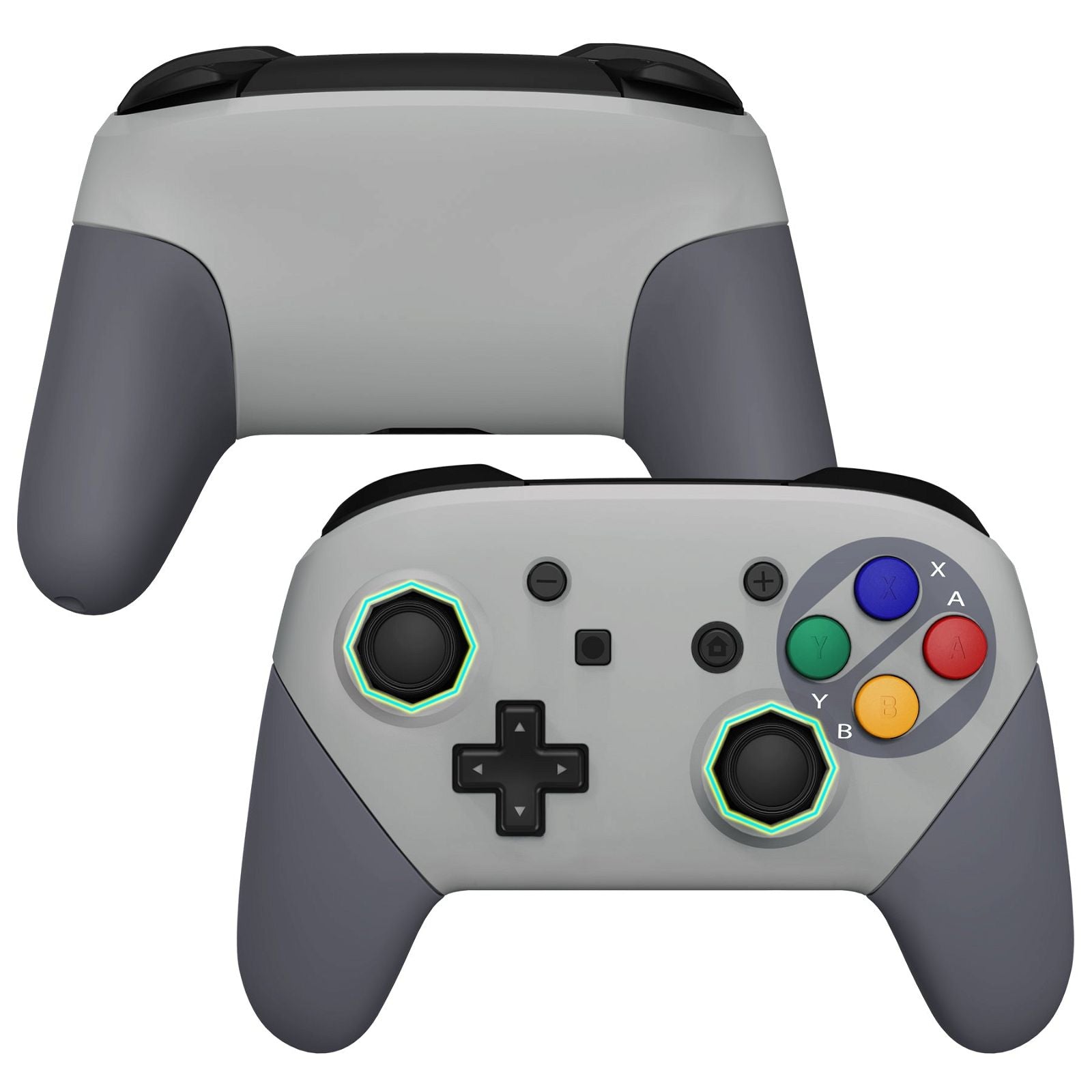 Classic SNES EU Style Octagonal Gated Sticks Full Shells And