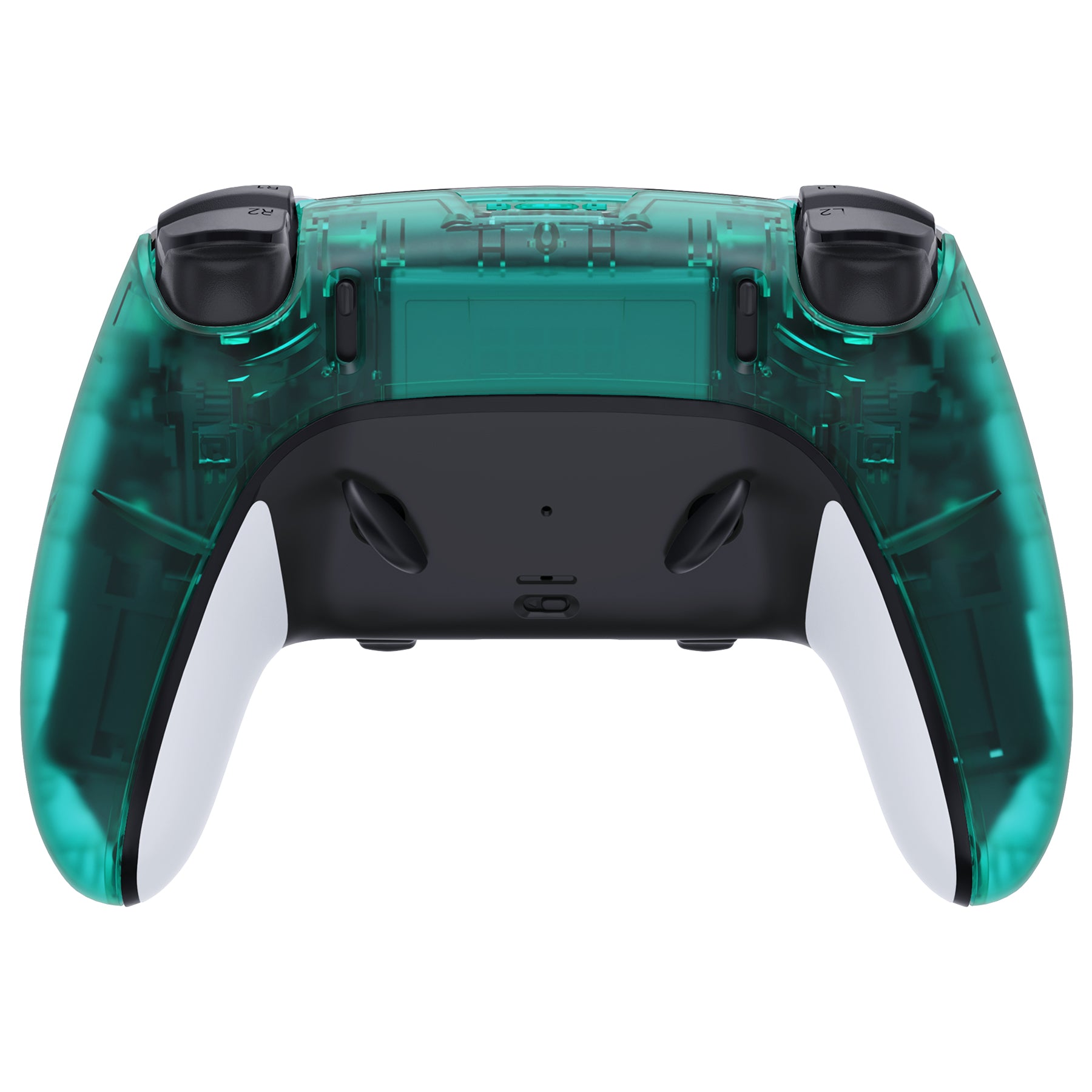 Clear Emerald Green Back Shell Compatible With PS5 Edge Controller