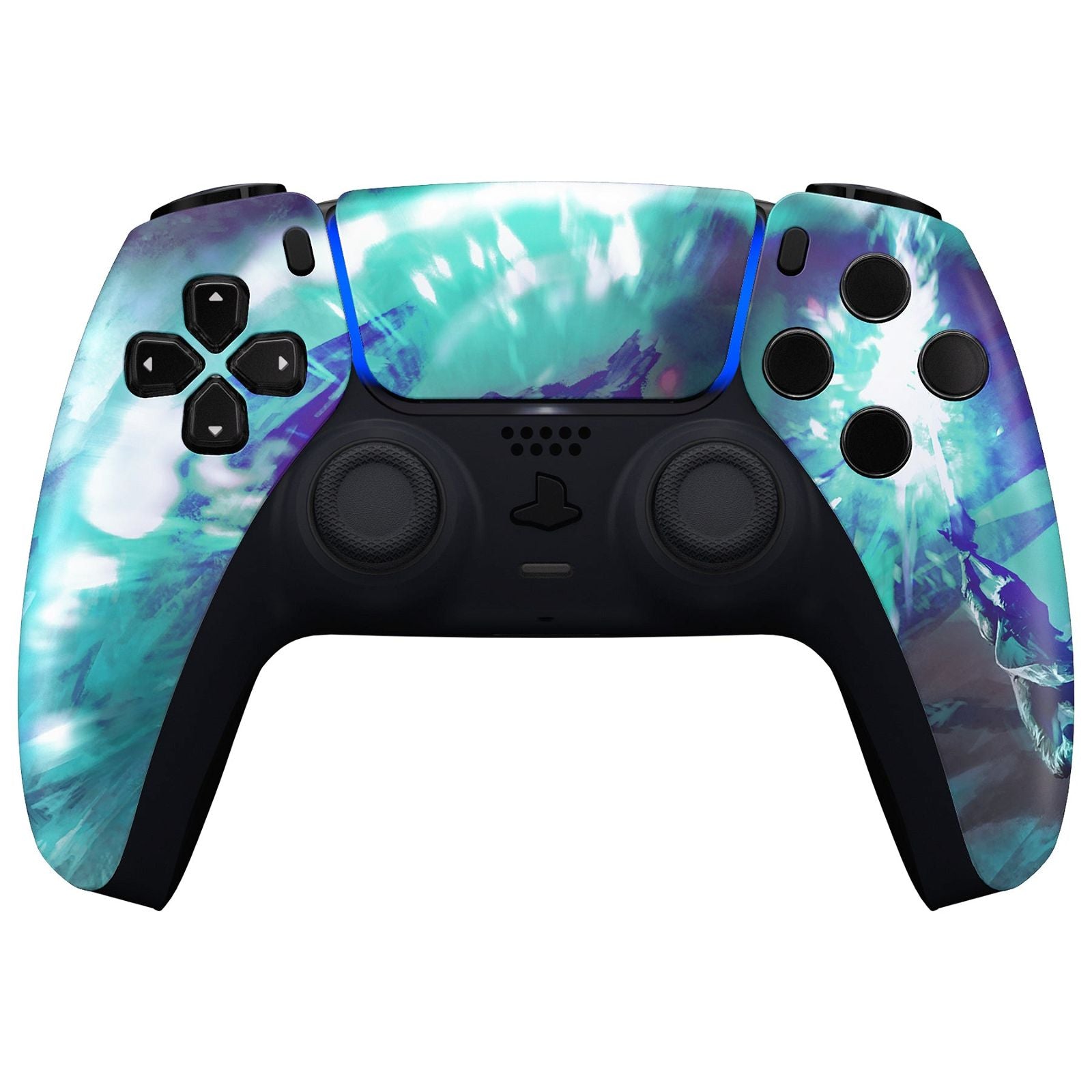 Crystal Fantasy Front Shell With Touchpad Compatible With PS5 Controller  BDM-010/020/030/040/050 - ZPFR009G3WS