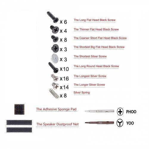 Full Set Screws Suits with Screwdriver Head Screws Spring Set For
