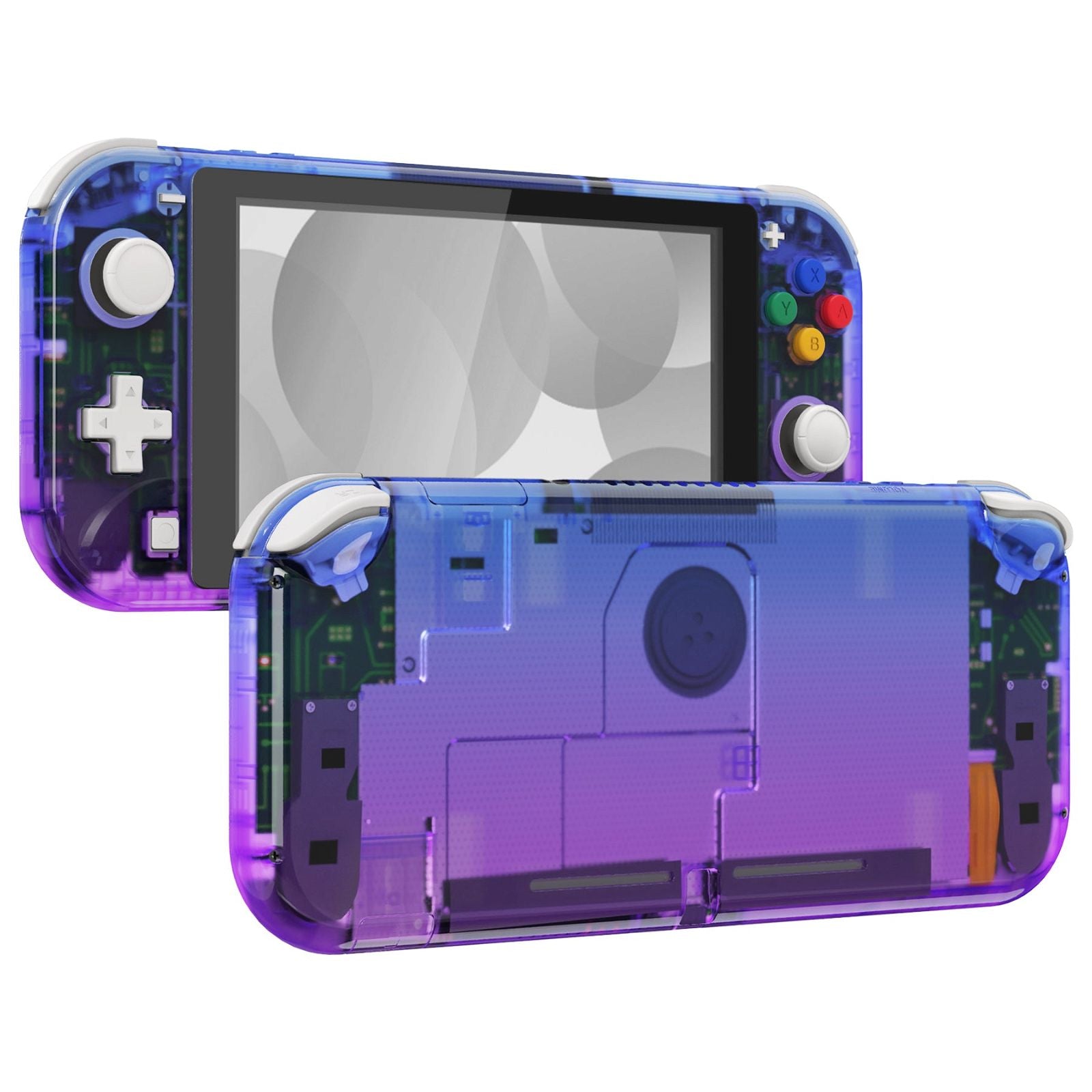 Glossy Gradient Translucent Bluebell Shells For NS Lite-DLP317WS