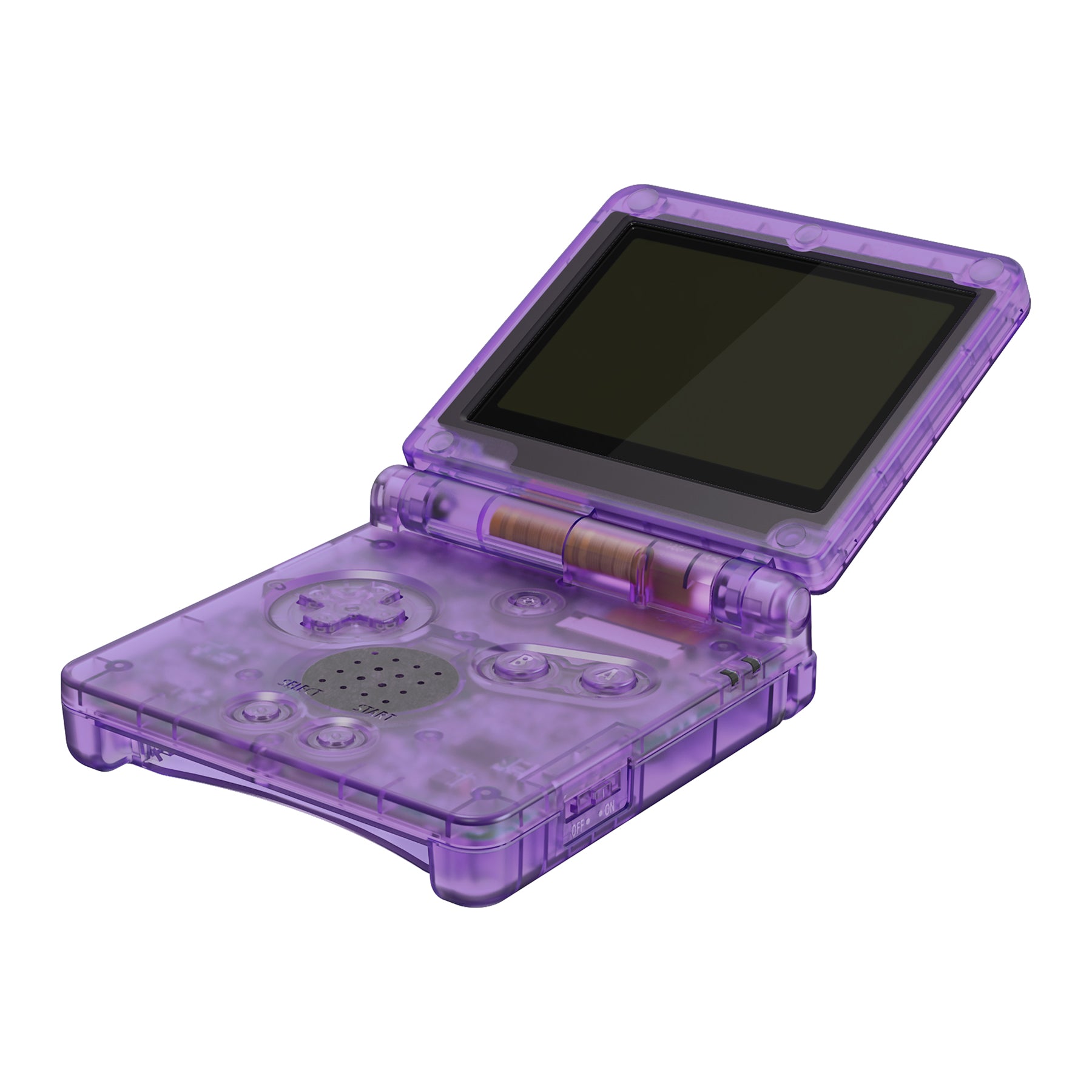 IPS Ready Upgraded eXtremeRate Clear Purple Replacement Full Set