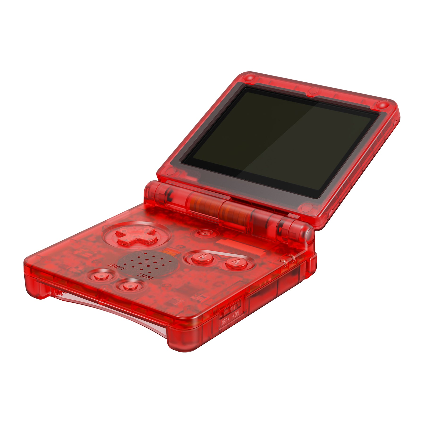 Flame Red Gameboy Advance Sp 2020 Pokemon Fire Red Nintendo Game