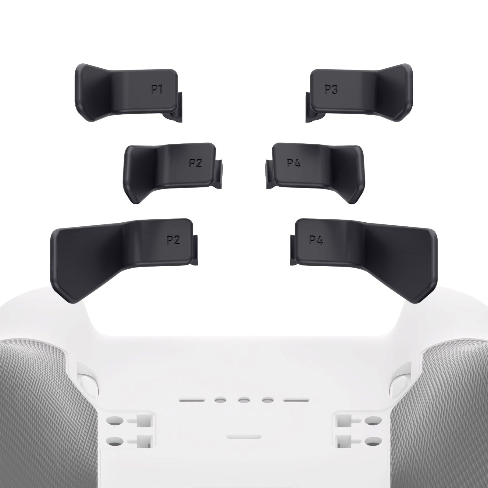 Metalic Black 6in1 Replacement Interchangeable Swift Back Paddles