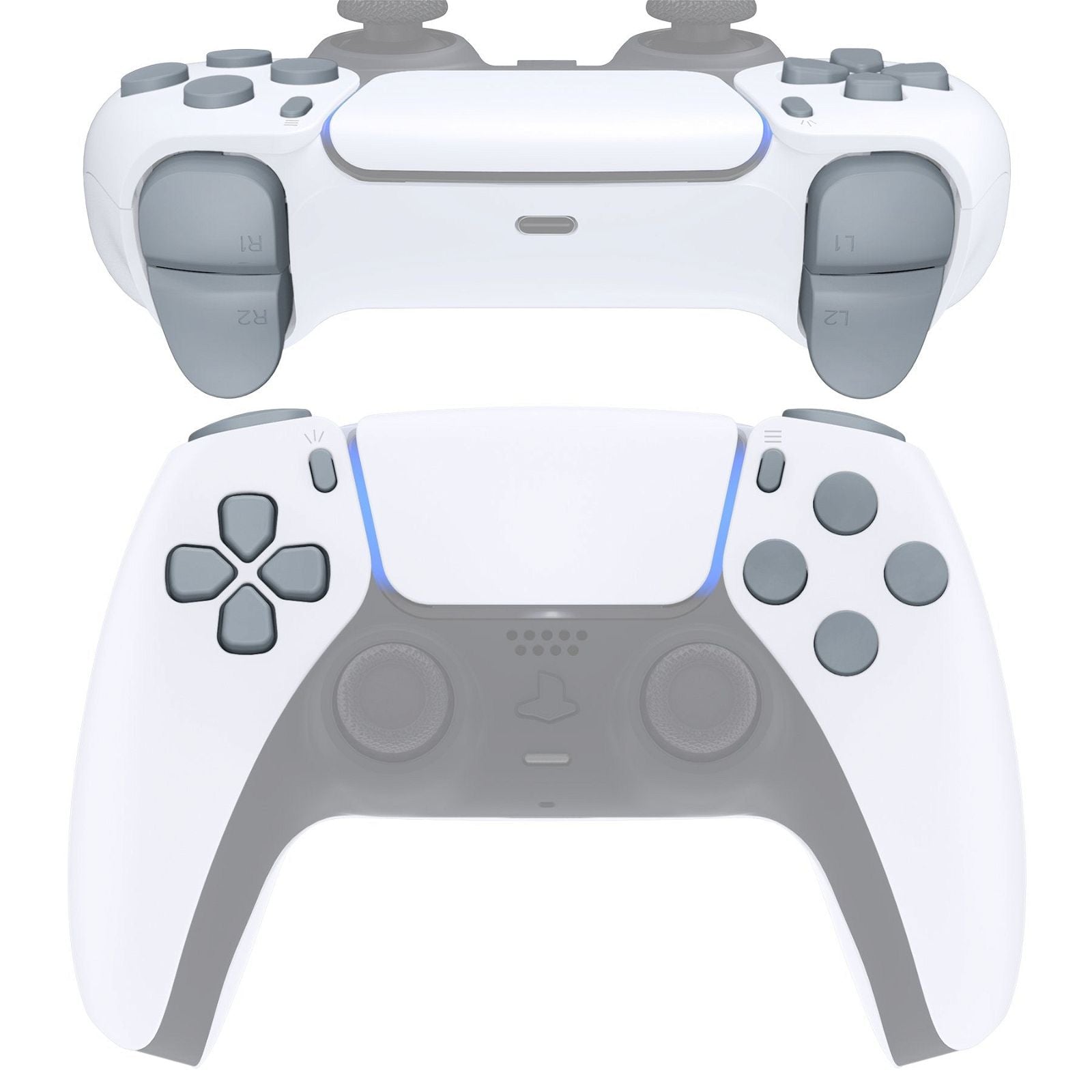 Cherry Blossoms Pink Front Shell Compatible With PS5 Controller-MPFP3012V1WS