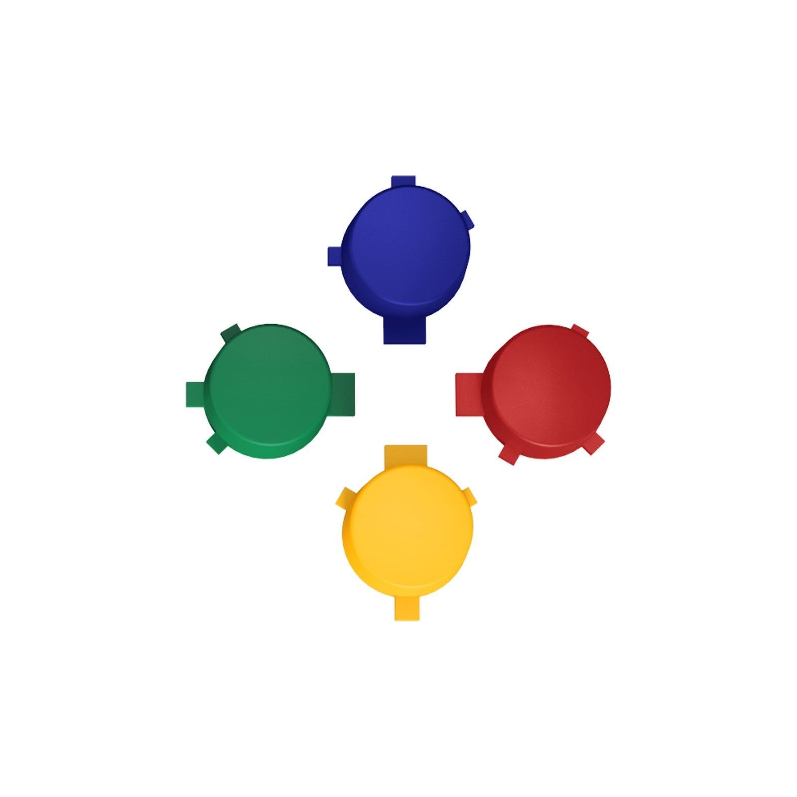 Red Yellow Blue Green ABXY Buttons For PS5 Controller - JPF1045WS