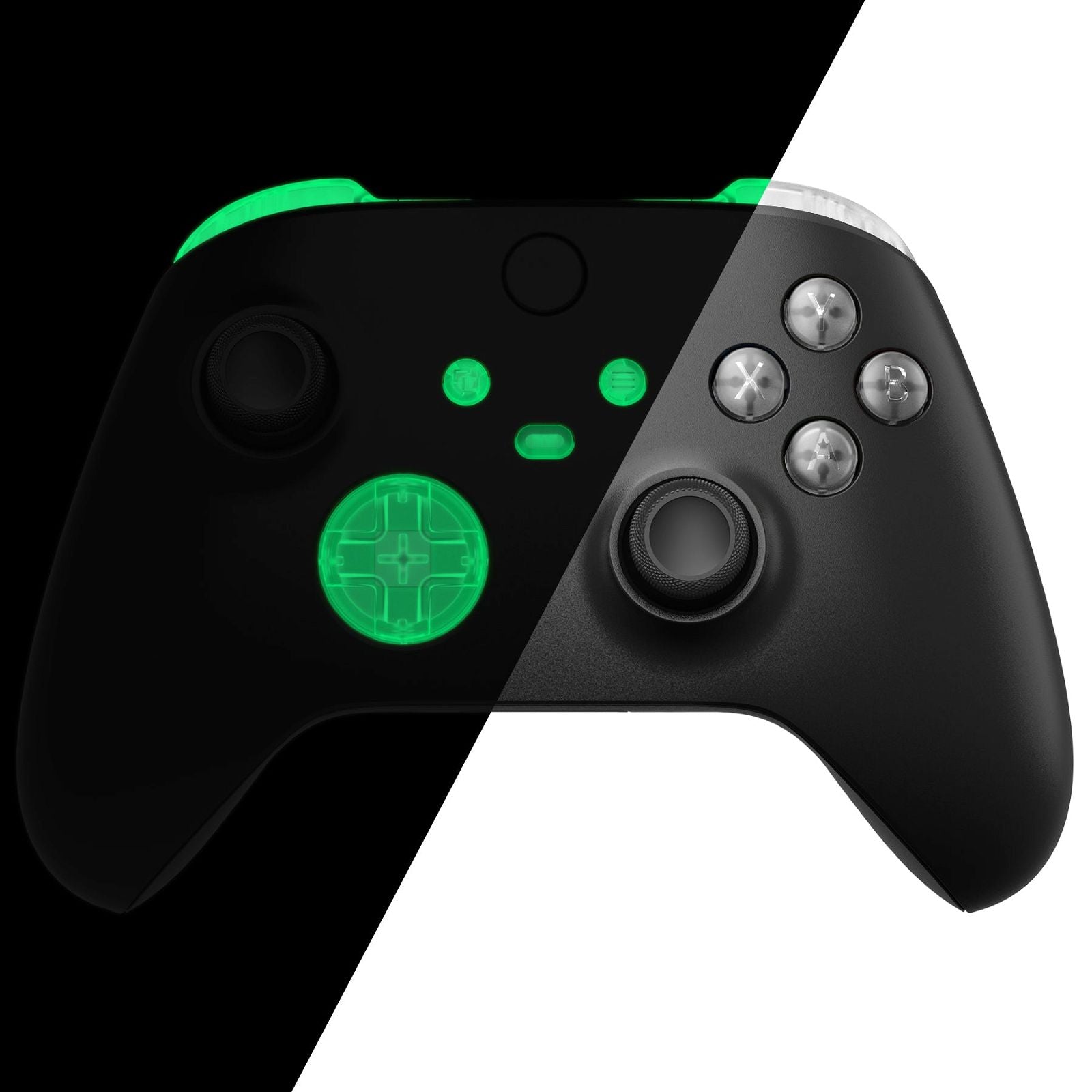 Glow in Dark - Green 13in1 Button Kits For Xbox Series X/S