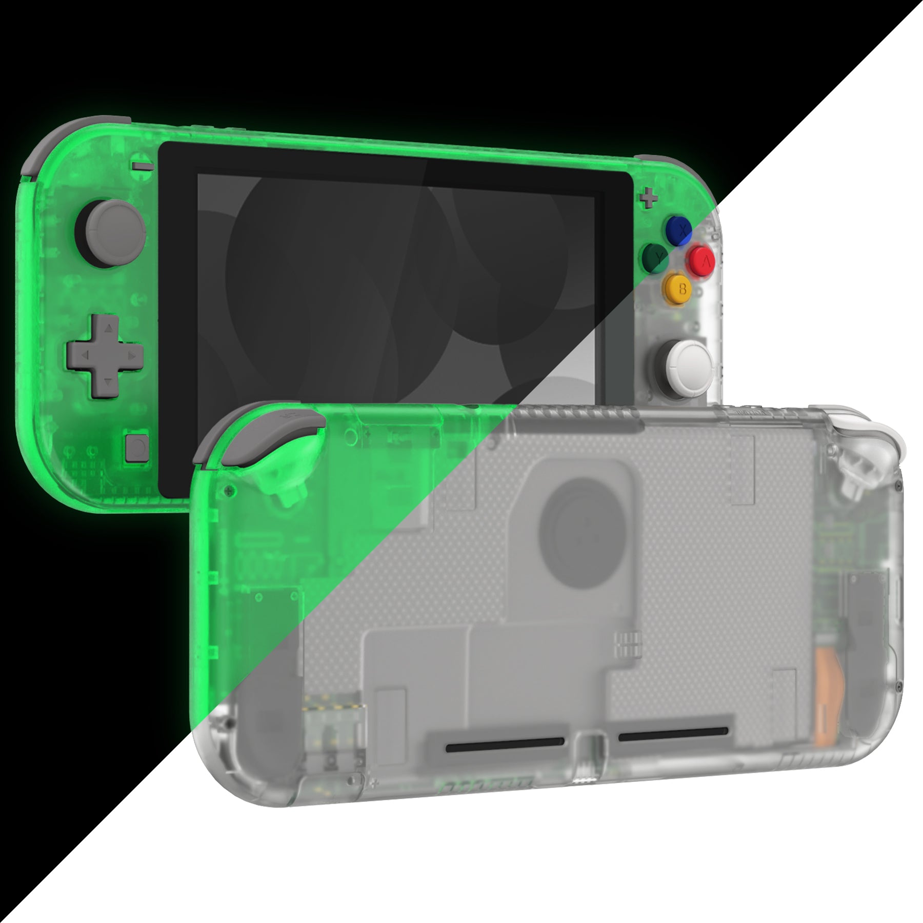 Glow In Dark- Green Shells For NS Lite-DLM513WS