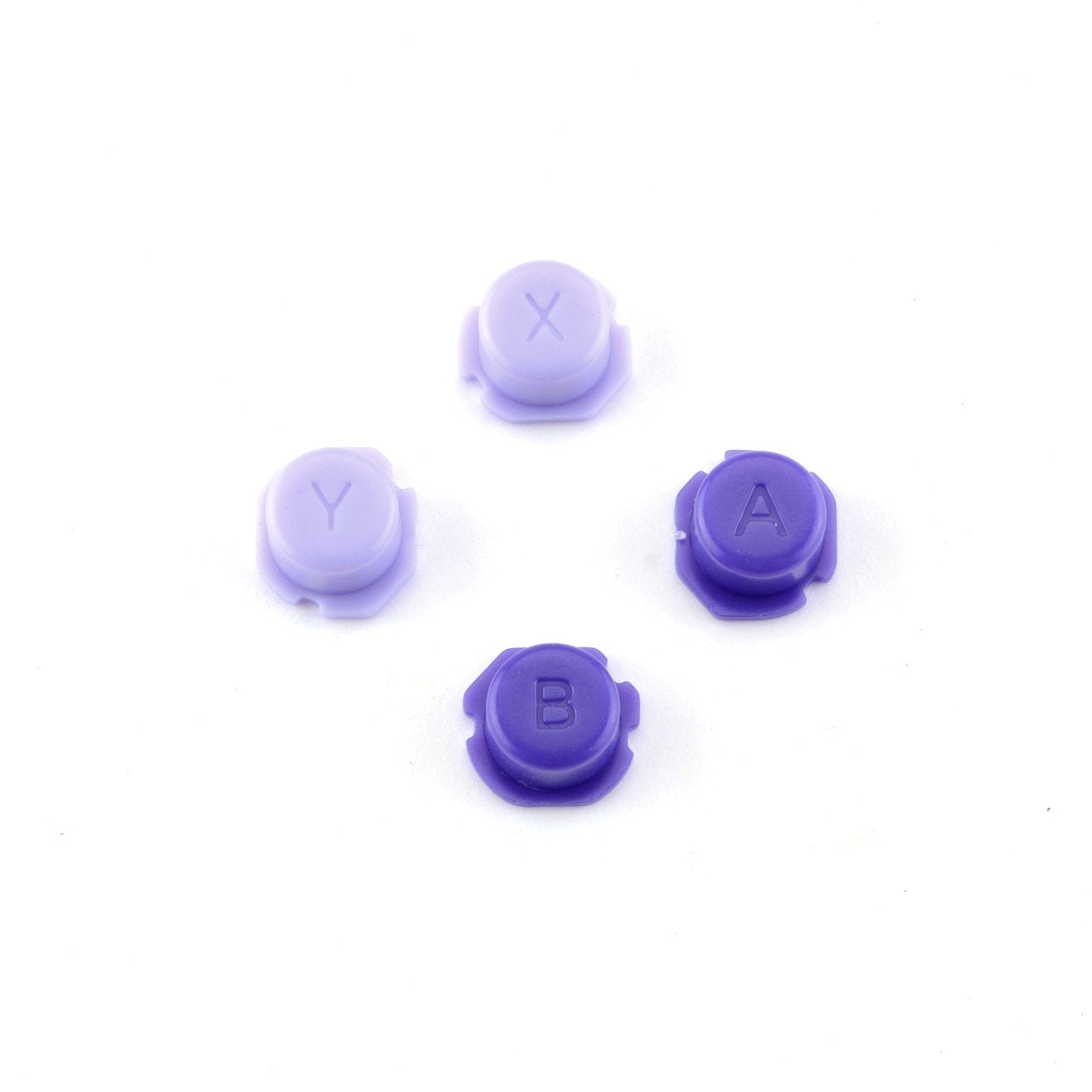 Deep Purple And Light Purple 4in1 ABXY Button Kits For NS