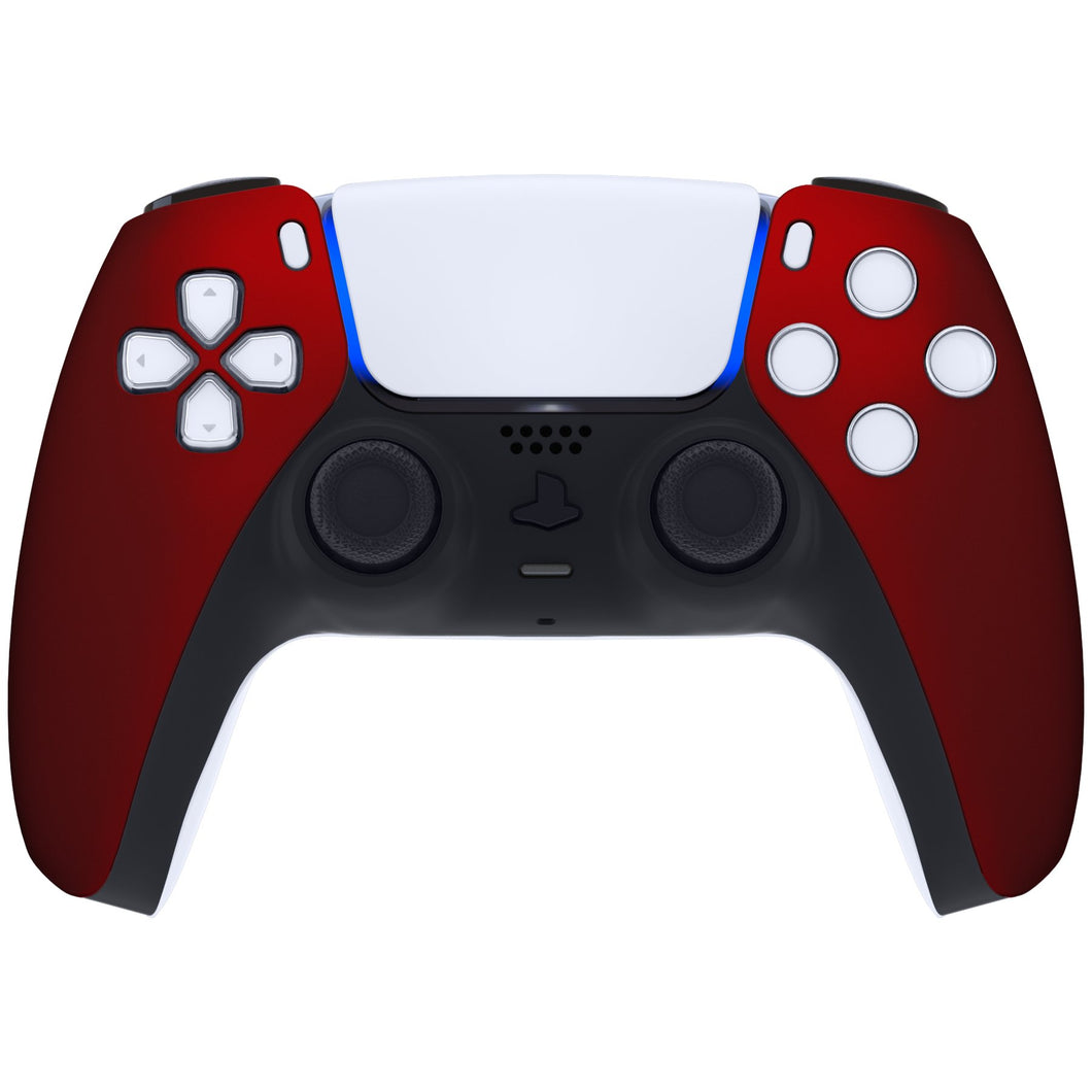Vampire Red Front Shell Compatible With PS5 Controller-MPFP3003WS