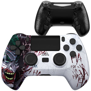 Clown HAHAHA Decade Tournament Controller(DTC) Upgrade Kit With Upgrade Board & Ergonmic Shell & Back Buttons & Trigger Stops Compatible With PS4 Controller JDM-040/050/055-P4MG011 - Extremerate Wholesale