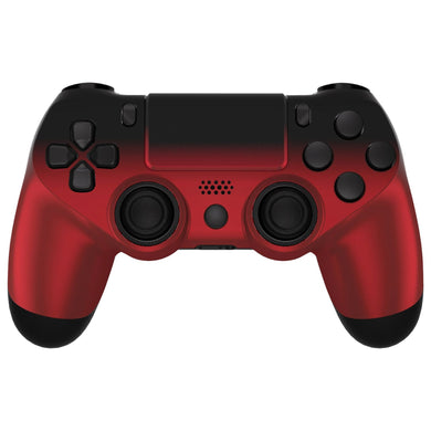 eXtremeRate Ghost Redesigned Shadow Vampire Red Front Housing Shell with Touch Pad Compatible with PS4 Slim Pro Controller JDM-040/050/055 - GHP4P005WS - Extremerate Wholesale