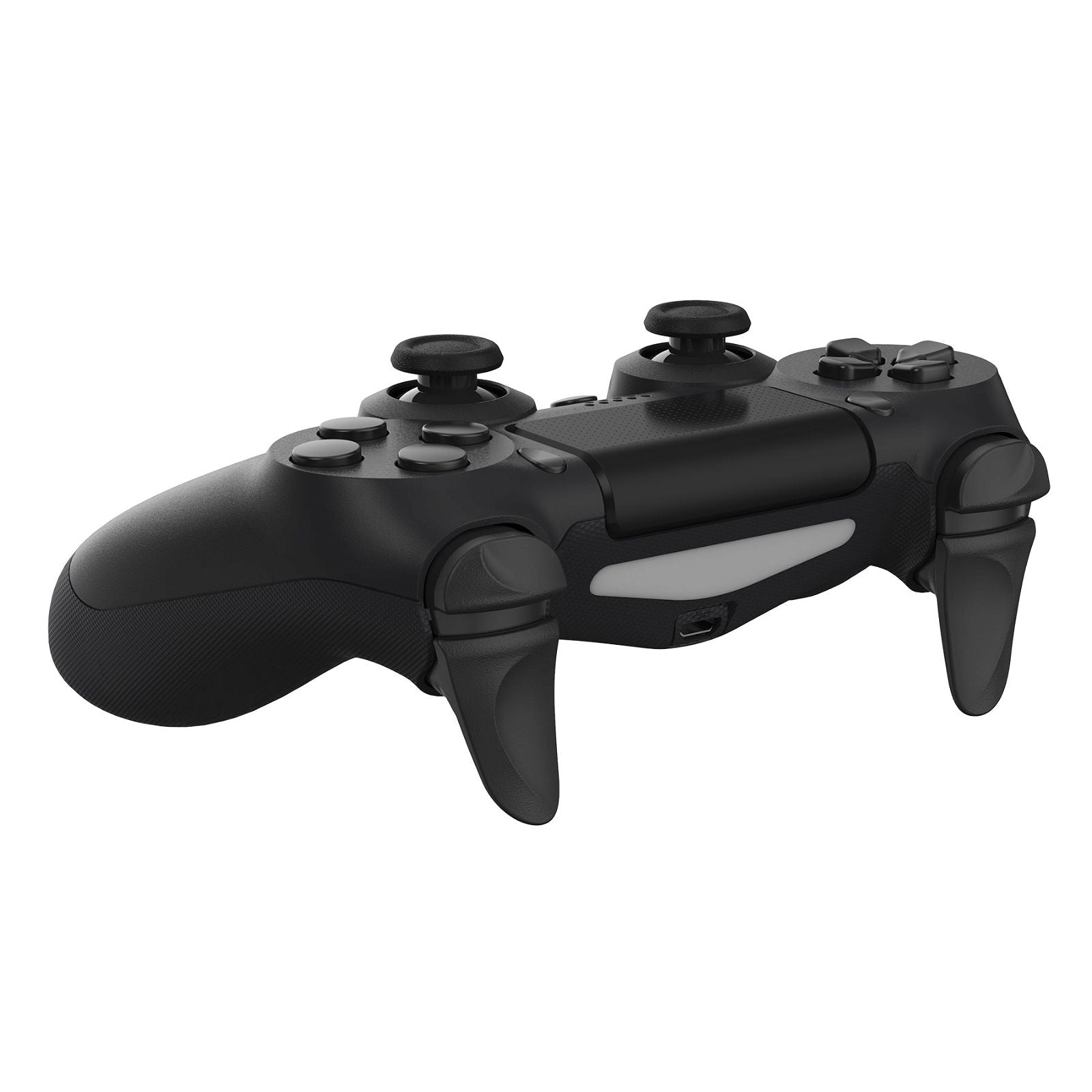 2 Pairs Black Shoulder Buttons Extension Triggers Compatible With PS4 All Model Controller P4PJ001