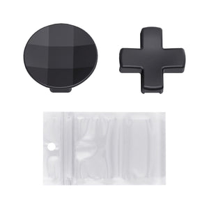 2 pcs Metalic Black Magnetic Stainless Steel D-Pads for Xbox One Elite & Xbox One Elite Series 2 Controller - IL401WS - Extremerate Wholesale