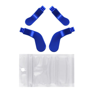 4 pcs Metal Blue Replacement Stainless Steel Paddles for Xbox One Elite Controller Seies 2 -IL320WS - Extremerate Wholesale