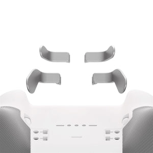 4 pcs Metal Silver Replacement Stainless Steel Paddles for Xbox One Elite Controller Seies 2 -IL310WS - Extremerate Wholesale