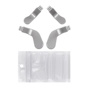 4 pcs Metal Silver Replacement Stainless Steel Paddles for Xbox One Elite Controller Seies 2 -IL310WS - Extremerate Wholesale