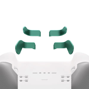 4 pcs Metallic Aqua Green Replacement Stainless Steel Paddles for Xbox One Elite Controller Seies 2 -IL316WS - Extremerate Wholesale