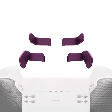 4 pcs Metallic Grape Replacement Stainless Steel Paddles for Xbox One Elite Controller Seies 2 -IL315WS - Extremerate Wholesale