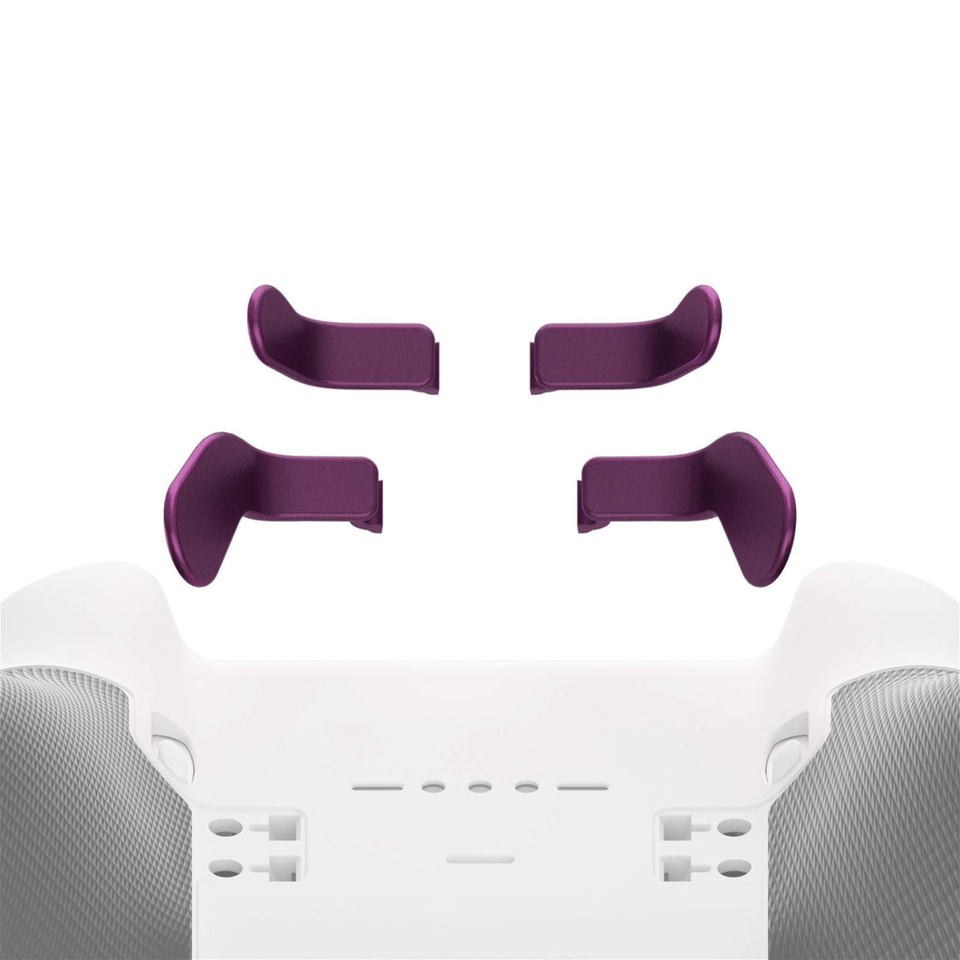 4 pcs Metallic Grape Replacement Stainless Steel Paddles for Xbox One Elite Controller Seies 2 -IL315WS - Extremerate Wholesale