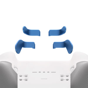 4 pcs Metallic Neptune Blue Replacement Stainless Steel Paddles for Xbox One Elite Controller Seies 2 -IL314WS - Extremerate Wholesale