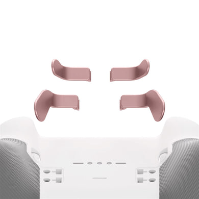 4 pcs Metallic Rose Gold Replacement Stainless Steel Paddles for Xbox One Elite Controller Seies 2 -IL317WS - Extremerate Wholesale