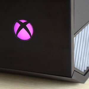 5 PCS LED Color Change Sticker Decal for Xbox One Console Power Button Pink-GX00094 - Extremerate Wholesale