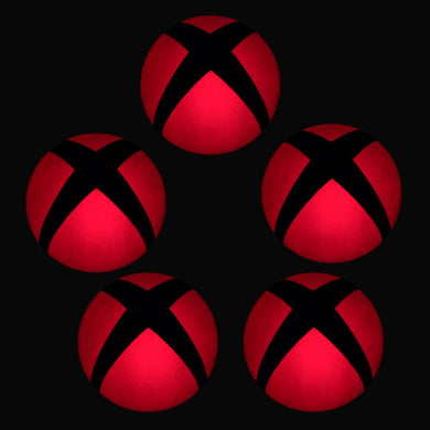 5 PCS LED Color Change Sticker Decal for Xbox One Console Power Button Red-GX00088 - Extremerate Wholesale