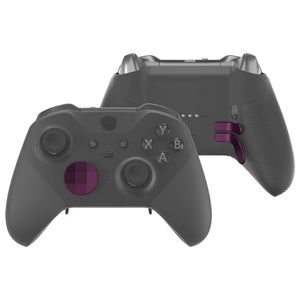 6 in 1 Metallic Grape Magnetic Stainless Steel D-pads Replacement Back Paddles For Xbox Elite & Elite Series 2 Controller - IL506 - Extremerate Wholesale
