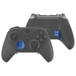 6 in 1 Metallic Neptune Blue Magnetic Stainless Steel D-pads Replacement Back Paddles For Xbox Elite & Elite Series 2 Controller - IL504 - Extremerate Wholesale