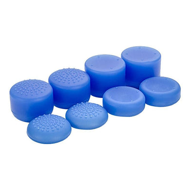 8 PCS Rubber Thumbstick Grip Cover Compatible With PS4 PS3 Xbox One 360 Controller Blue-ZXBJ1232 - Extremerate Wholesale