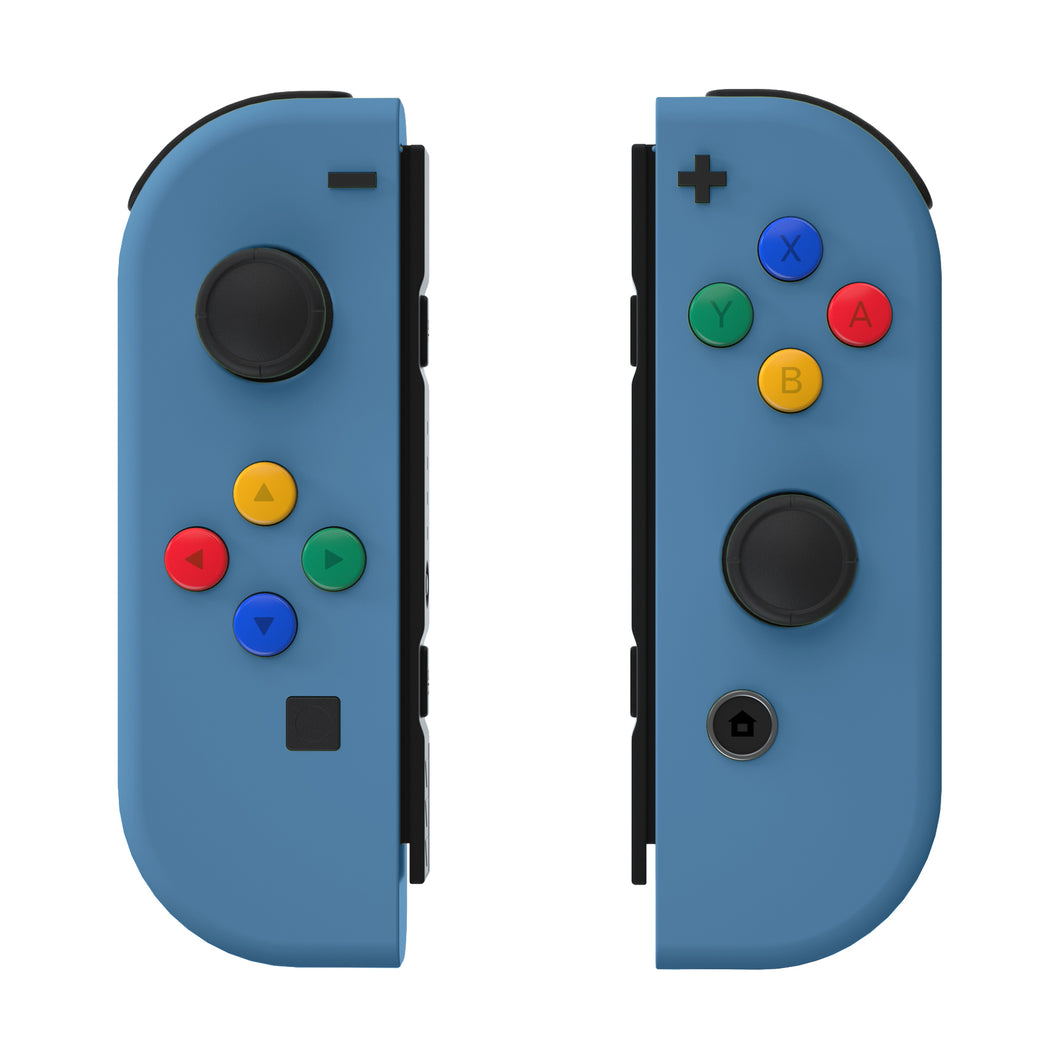 Airforce Blue Shell With Middle Tray For NS Switch Joycon & OLED Joycon-Without Any Buttons Included-CP324WS