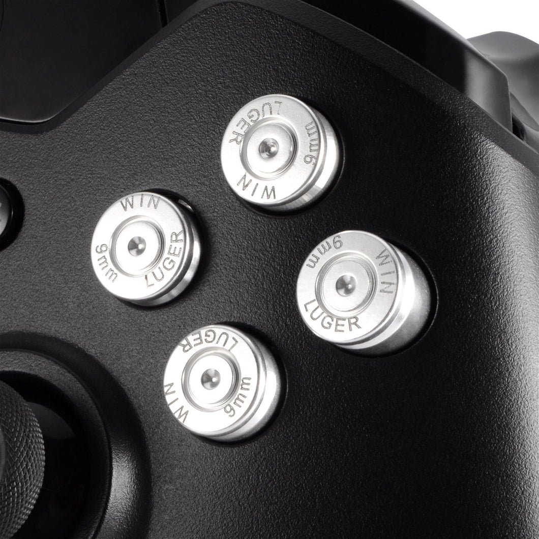 Aluminum Silver Bullet ABXY Buttons For XBOX One Controller-XOJ2002 - Extremerate Wholesale