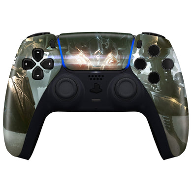 Armored Mercenary Front Shell With Touchpad Compatible With PS5 Controller BDM-010 & BDM-020 & BDM-030 & BDM-040 - ZPFR011G3WS - Extremerate Wholesale