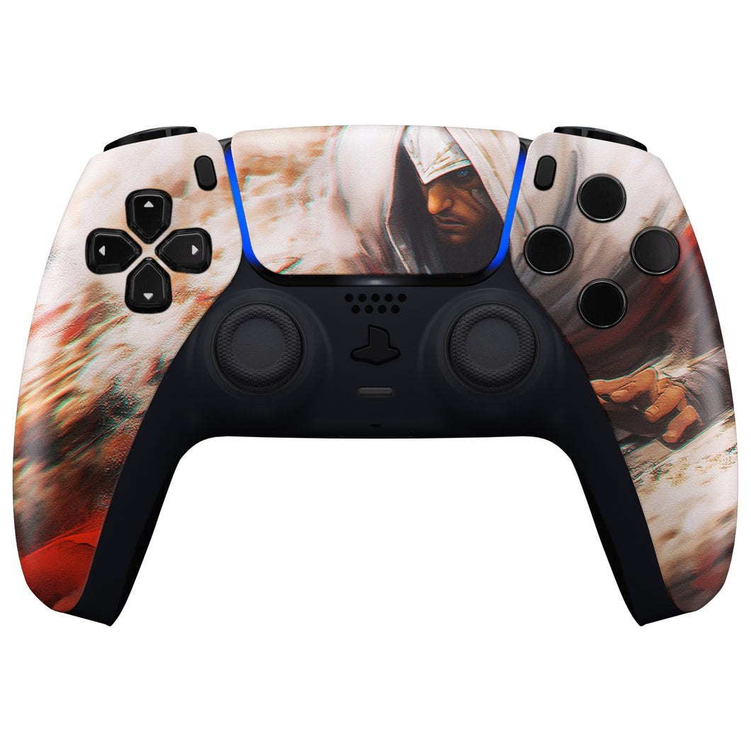 Assassin Front Shell With Touchpad Compatible With PS5 Controller BDM-010 & BDM-020 & BDM-030 & BDM-040 - ZPFR015G3WS
