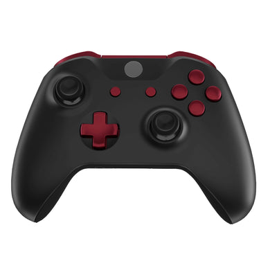Matte UV Vampire Red RTLT + RBLB + Sync +Top Middle Bar (around guide)+ ABXY + Start/Back + Dpad For XBOX One S Controller-SXOJ0202WS - Extremerate Wholesale