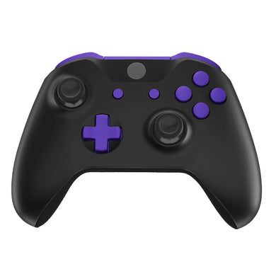 Matte UV Dark Purple RTLT + RBLB + Sync +Top Middle Bar (around guide)+ ABXY + Start/Back + Dpad For XBOX One S Controller-SXOJ0216WS - Extremerate Wholesale