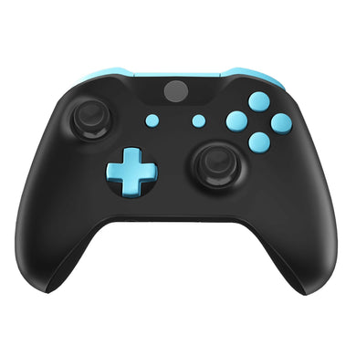 Matte UV Heaven Blue RTLT + RBLB + Sync +Top Middle Bar (around guide)+ ABXY + Start/Back + Dpad For XBOX One S Controller-SXOJ0218WS - Extremerate Wholesale