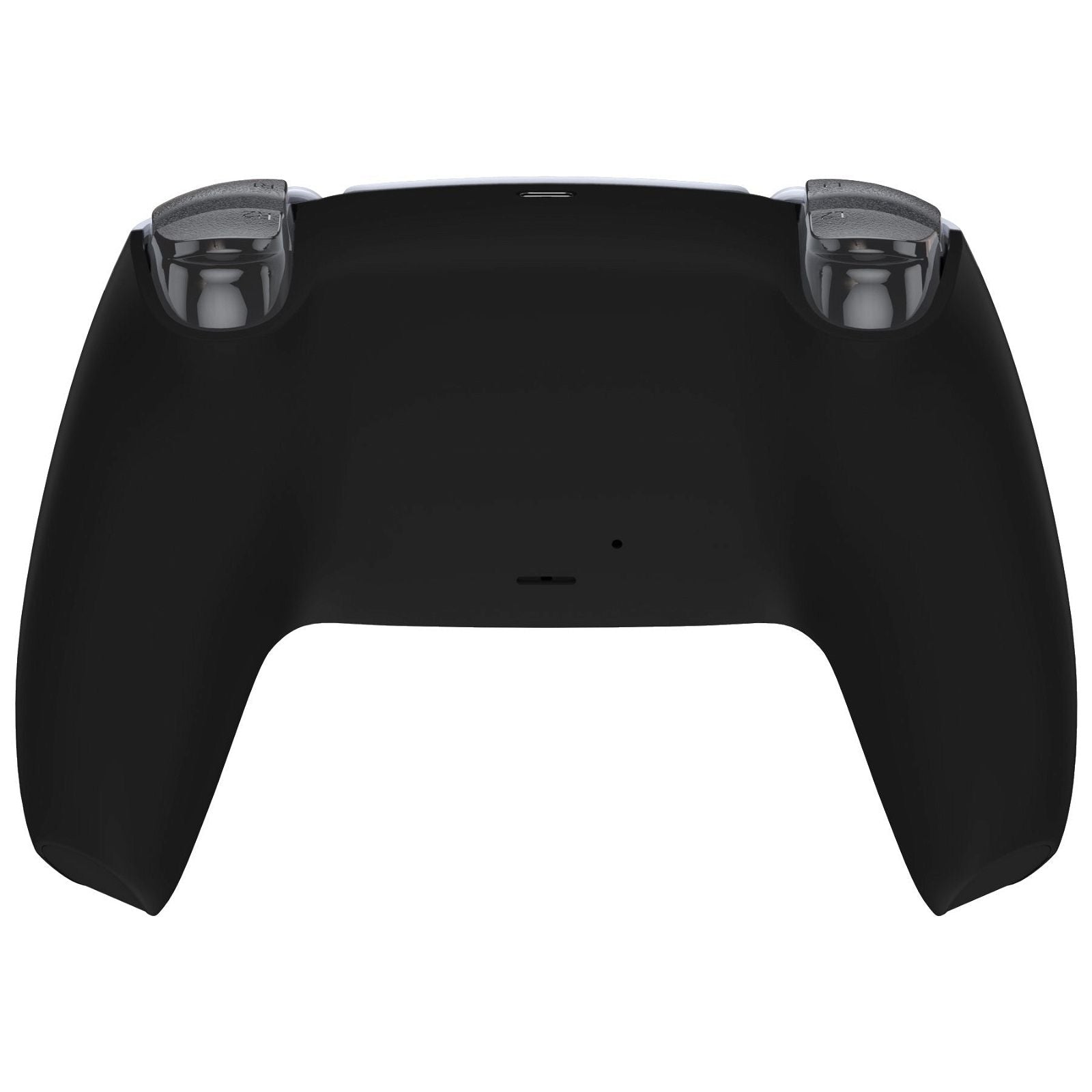 Soft Touch Black Back Shell Compatible With PS5 Controller-DPFP3009WS