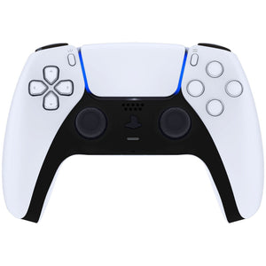 Black Decorative Trim Shell With Accent Rings Compatible With PS5 Controller-GPFP3030WS - Extremerate Wholesale