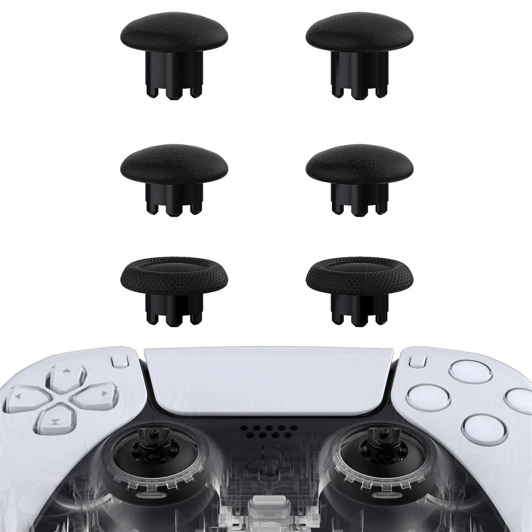 Black EDGE Sticks Replacement Interchangeable Thumbsticks for PS5 & PS4 All Model Controllers - P5J201WS - Extremerate Wholesale