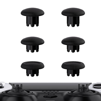 Black Interchangeable Replacement Thumbsticks Joystick Caps For PS5 Edge Controller- Controller & Thumbsticks Base Not Included- P5J108WS - Extremerate Wholesale