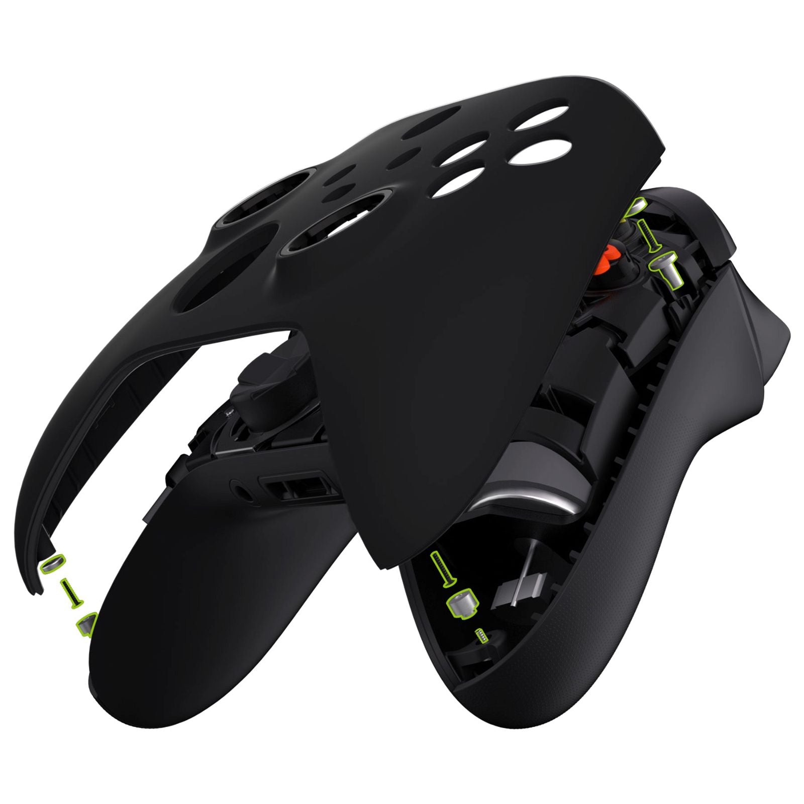 Black Magnetic Replacement Front Housing Shell With Accent
