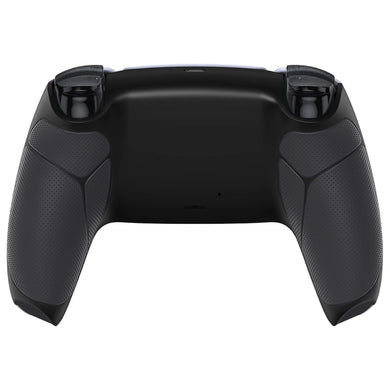 Black Performance Non-Slip Rubberized Grip Replacement Bottom Shell Compatible With PS5 Controller BDM-010 & BDM-020 & BDM-030 & BDM-040 - DPFU6001WS - Extremerate Wholesale