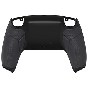 Black Performance Non-Slip Rubberized Grip Replacement Bottom Shell Compatible With PS5 Controller BDM-010 & BDM-020 & BDM-030 & BDM-040 - DPFU6001WS - Extremerate Wholesale