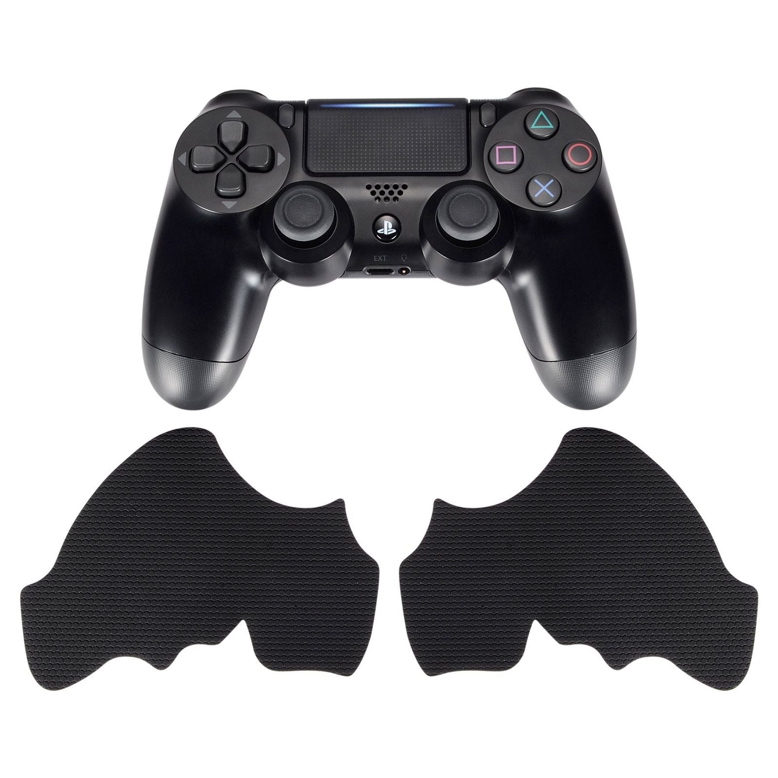 Black Professional Anti Slip Handle Grips Compatible With PS4