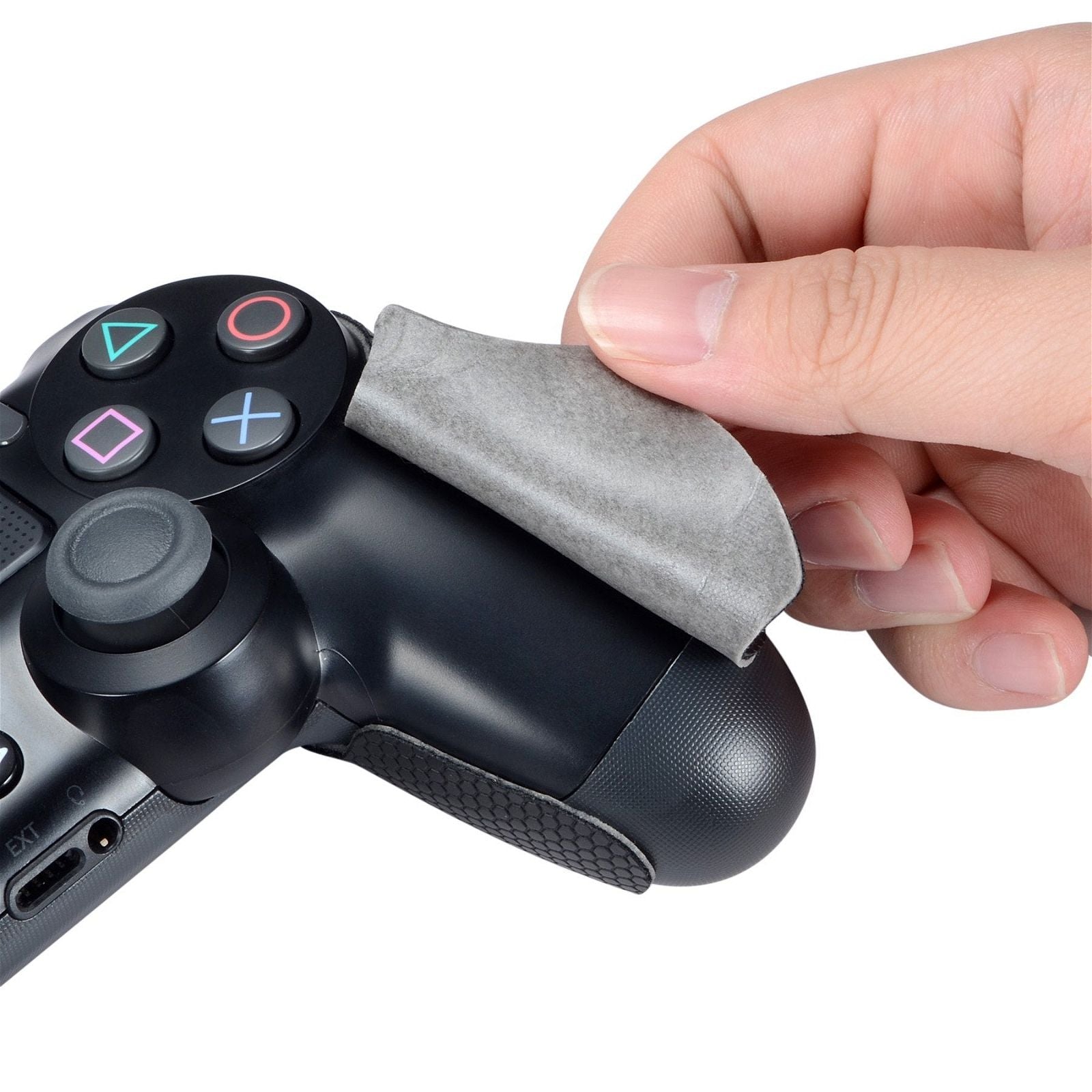 Black Professional Anti Slip Handle Grips Compatible With PS4