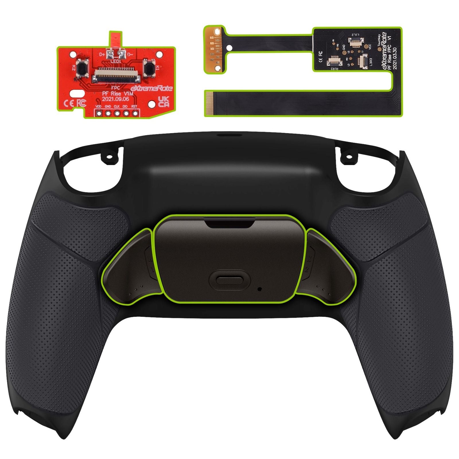 Rubberized Black Real Metal Buttons (RMB) Version RISE 2.0 Remap Kit ...