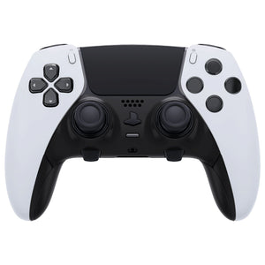 Black Replacement Top Bottom Decorative Trim Shell Compatible with PS5 Edge Controller -CXQEGP006WS - Extremerate Wholesale
